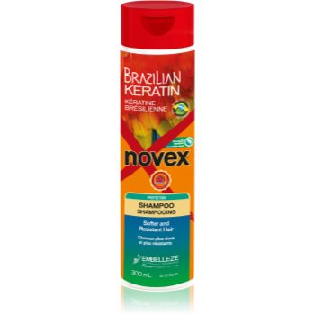 Novex Brazilian Keratin sampon fortifiant - imagine 2